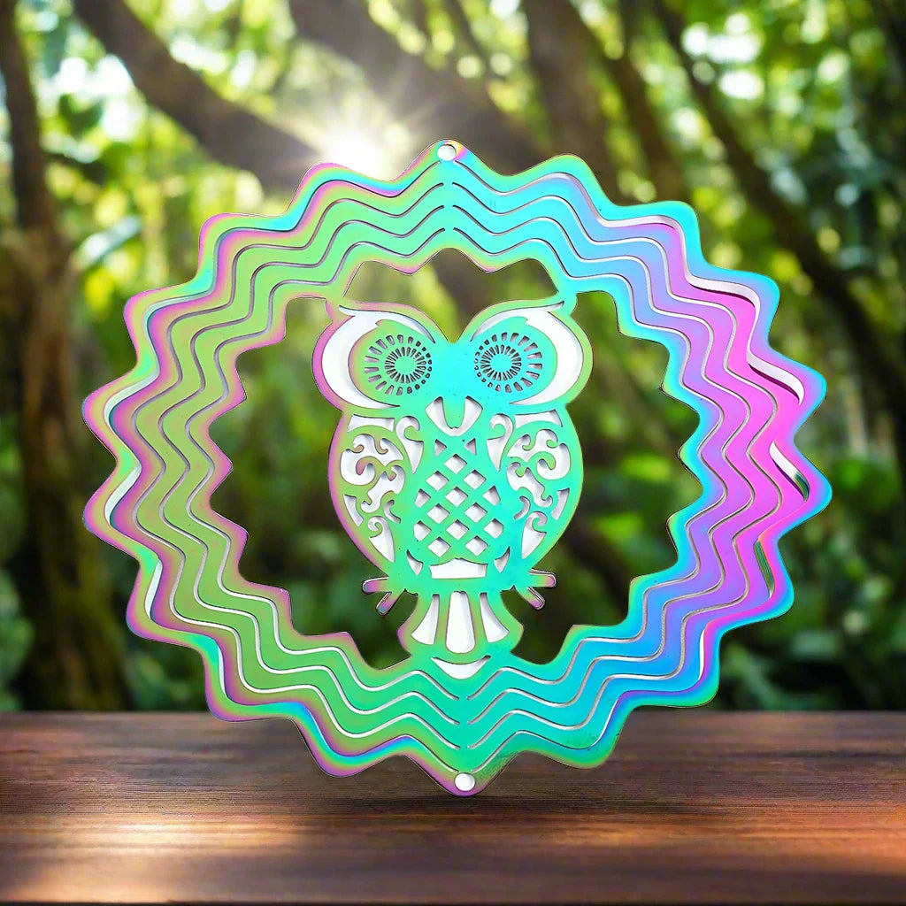 Décoration Jardin - WindShimmer™ - Hibou