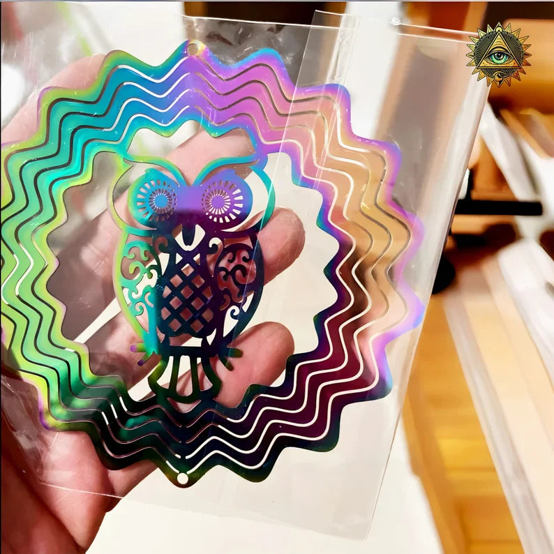 Décoration Jardin - WindShimmer™ - Hibou
