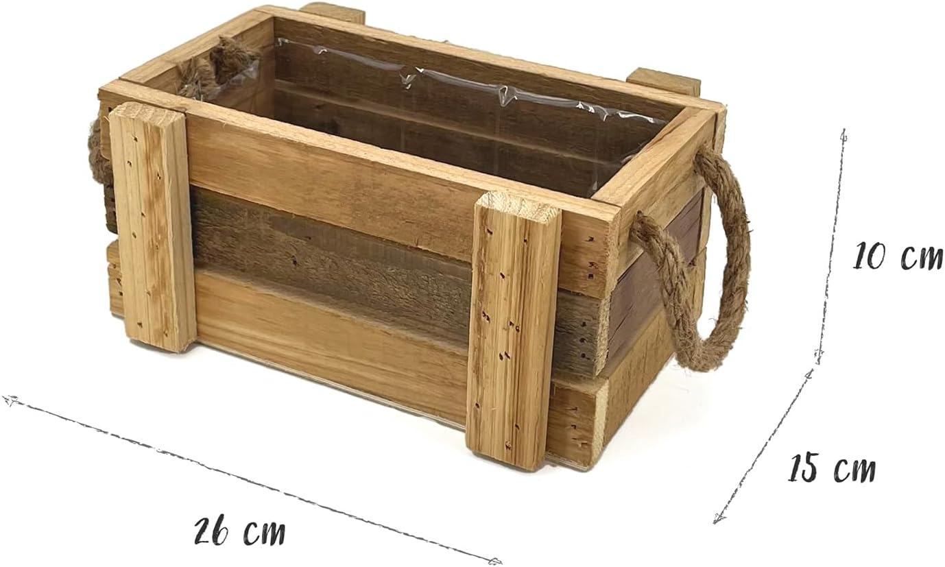 jardiniere bois poignees mesures