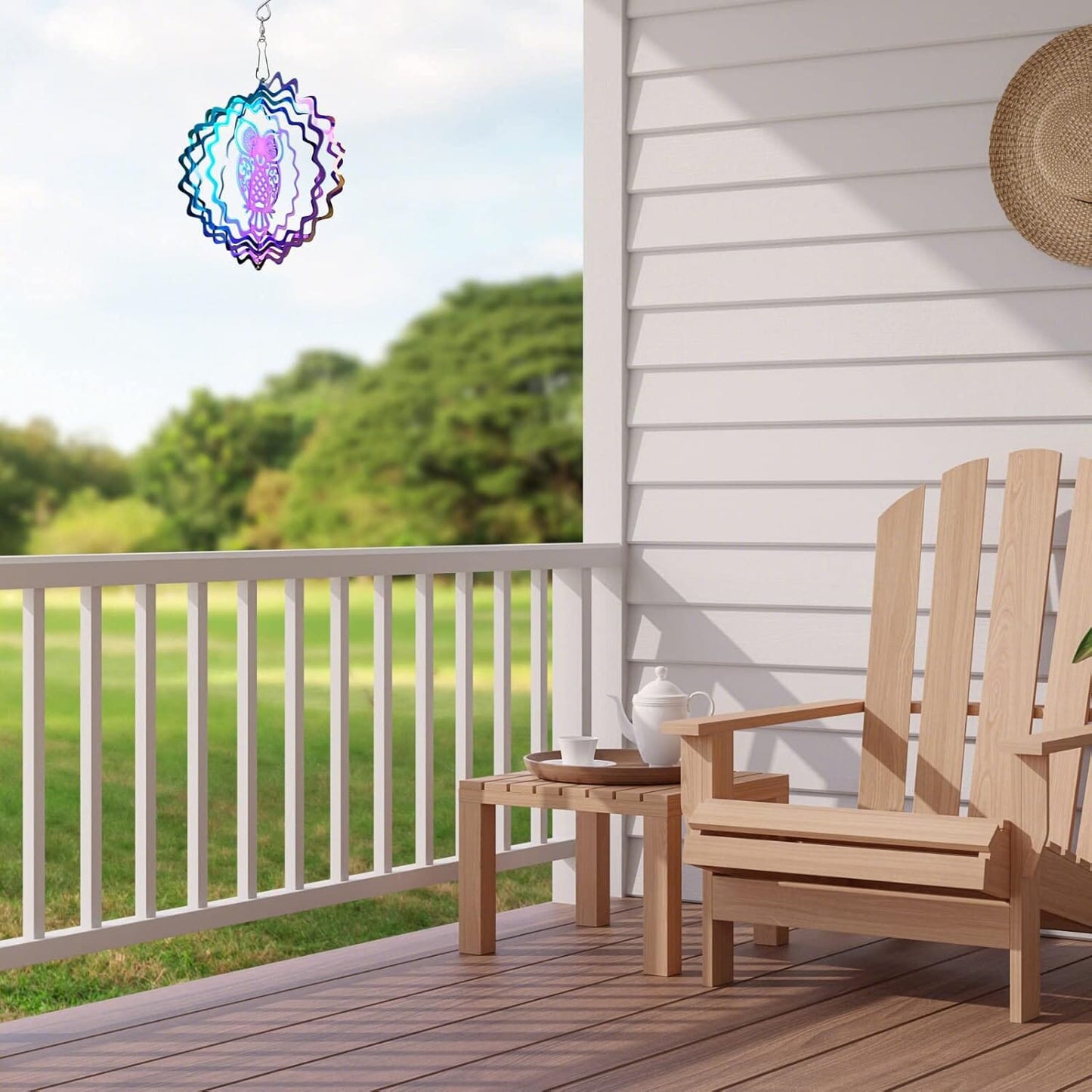 Décoration Jardin - WindShimmer™ - Hibou