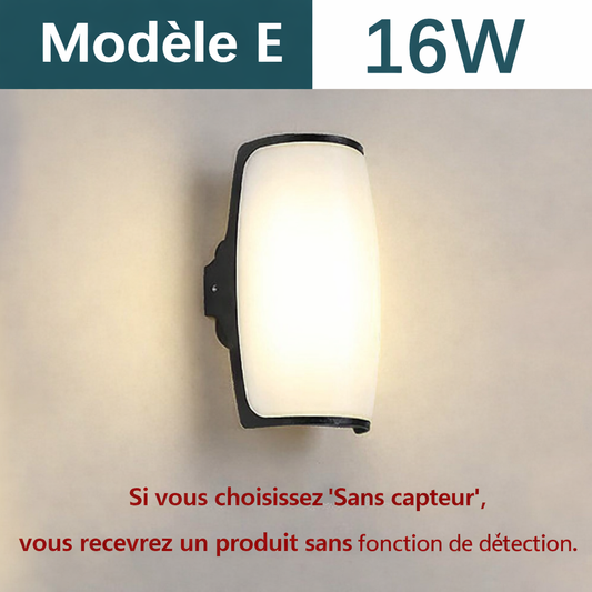Applique-Exterieure-Murale-LED-MotionGuard-modele E