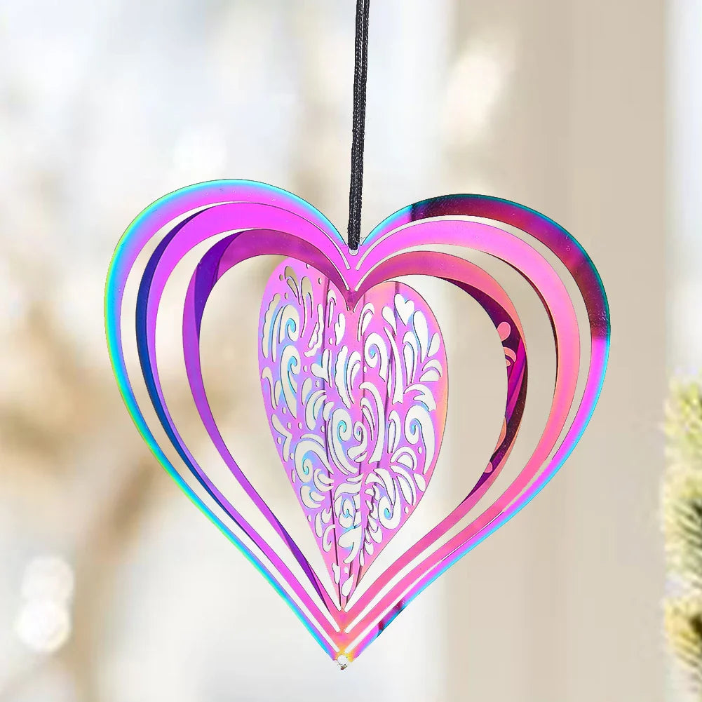 Décoration Jardin - WindShimmer™ - Coeur