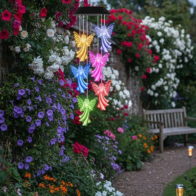 Carillon elegant anges colores