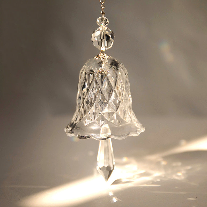 Carillon éolien | Cloche cristal arc-en-ciel