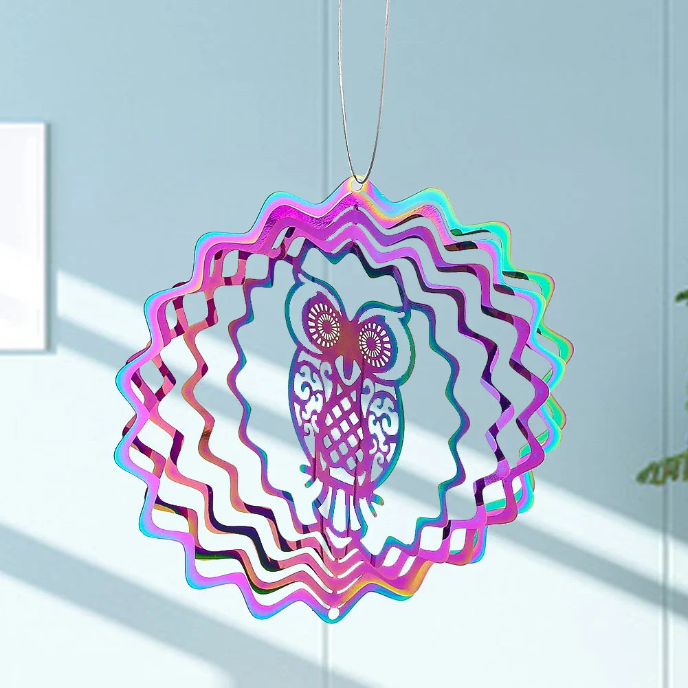 Décoration Jardin - WindShimmer™ - Hibou