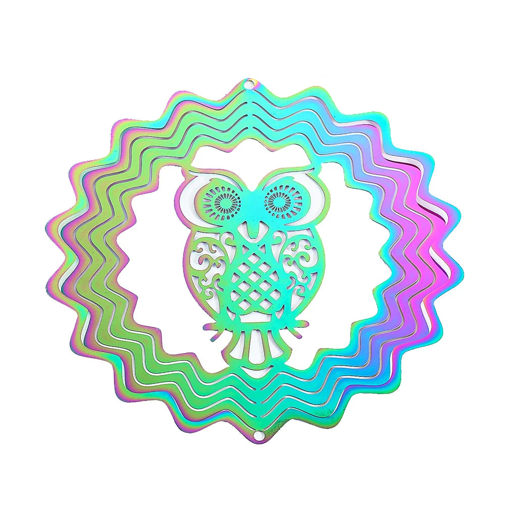 Décoration Jardin - WindShimmer™ - Hibou