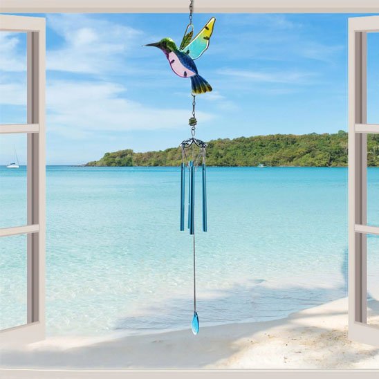 carillon colibri melodieux vue mer