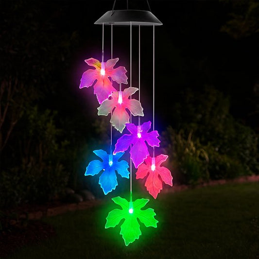 Carillon forme de feuilles