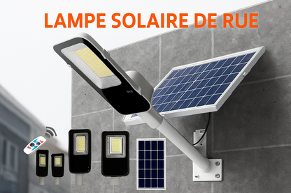 Éclairage extérieur solaire puissant | LuminaGarden Lampe solaire de rue