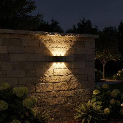 Éclairage extérieur plate bandes