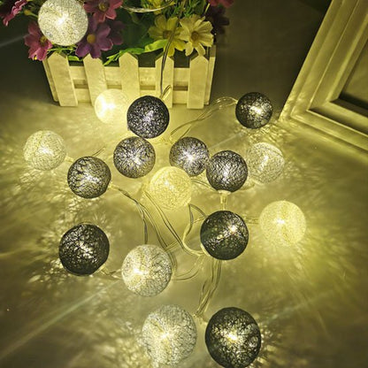 Guirlande lumineuse argenté
