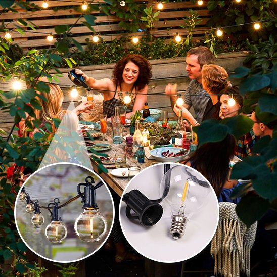 Guirlande lumineuse extérieur party