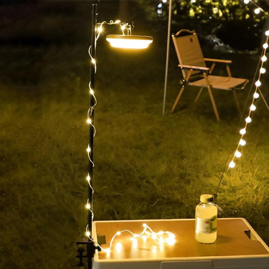 guirlande lumineuse magnifique camping 