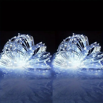 guirlande lumineuse solea blanc en boucle