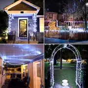 guirlande lumineuse Solea sur maison