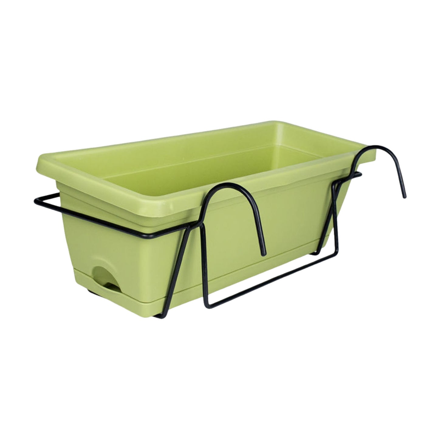 jardiniere balcon simplicity vert pale