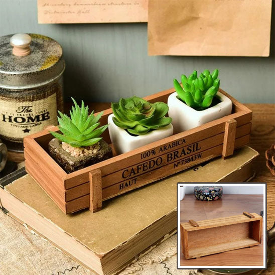 jardiniere bois mini