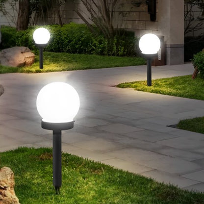 lampe de jardin Solaris piquet boule