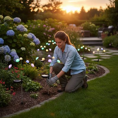 lampe solaire ecolumina plates bandes