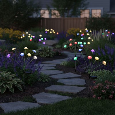 lampe solaire ecolumina soir