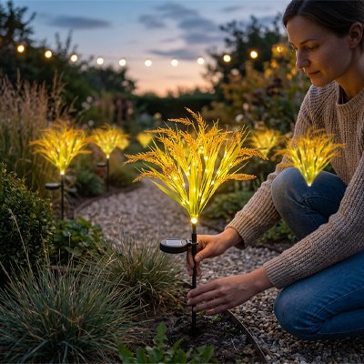 lampe solaire exterieur allee