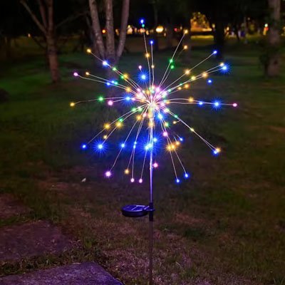 lampe solaire exterieur eco bright sur sentier