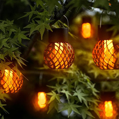 lanterne solaire ambiance nocture