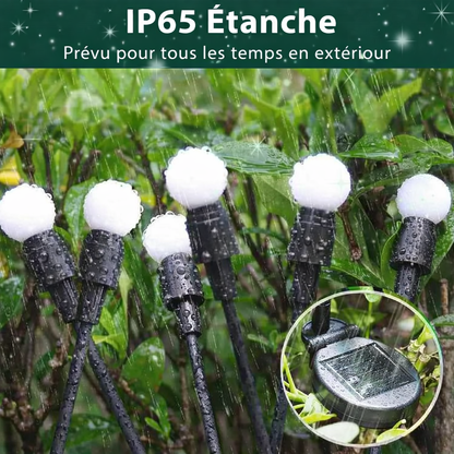 lumiere solaire lucioles IP65