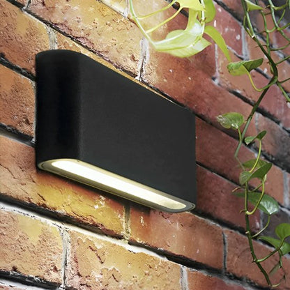 luminaire exterieur eco-design mur brique