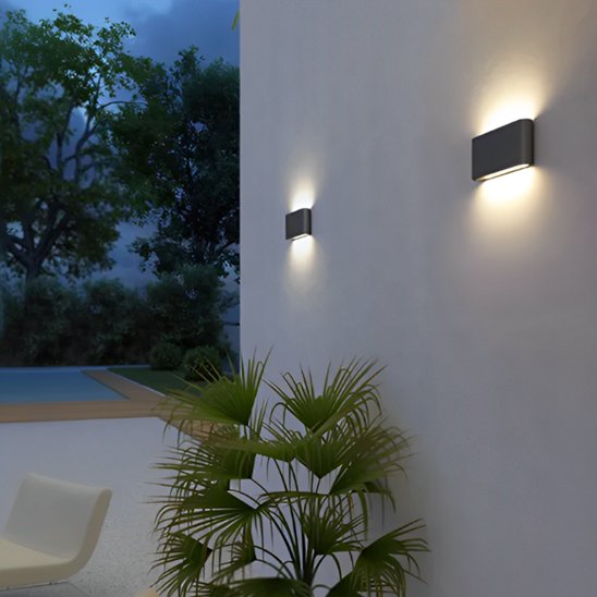 luminaire interieur eco-design sur mur crepis