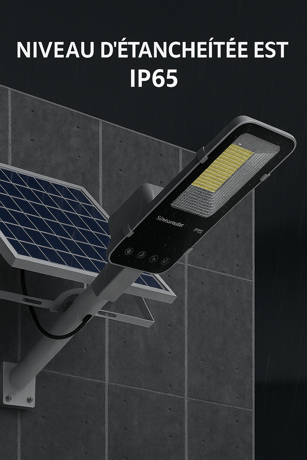 luminaire solaire extra puissant Lumina Garden IP65