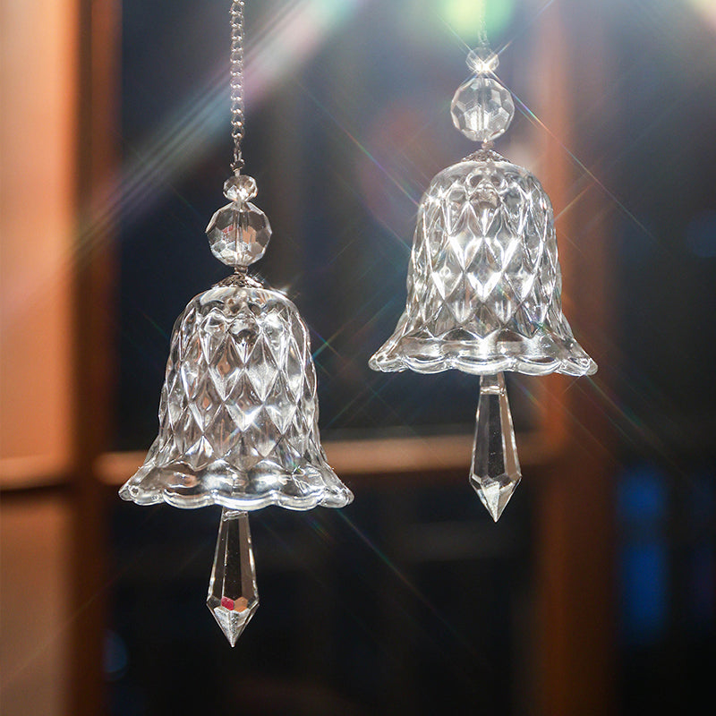 Carillon éolien | Cloche cristal arc-en-ciel