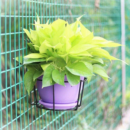 support jardiniere balcon sur cloture